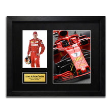 Kimi Raikkonen | Ferrari 2018 Signed Autograph Print