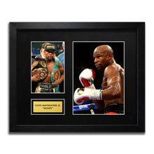 Floyd Mayweather Boxing Signed Autograph Print - White Background