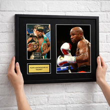 Floyd Mayweather Autograph Print - Wall Display