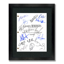 Game of Thrones | #707 The Dragon and The Wolf | Framed Autograph Screenplay