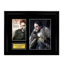 Game of Thrones - Jon Snow - Kit Harington Signed Autograph - House Stark Season 7-8