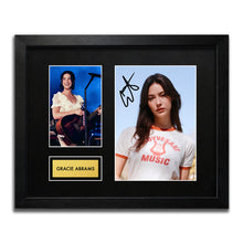 Gracie Abrams Signed Autograph Framed Music Memorabilia