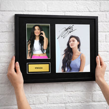Hwasa MAMAMOO Autograph Print Wall Display