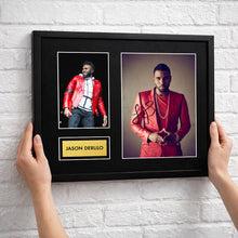 Jason Derulo Signed Autograph Framed Music Memorabilia