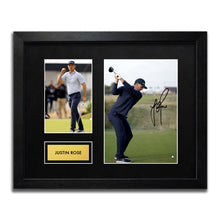 Justin Rose - Signed Autograph Framed Golf Memorabilia