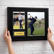 Justin Rose - Signed Autograph Framed Golf Memorabilia