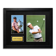 Justin Thomas - Signed Autograph Framed Golf Memorabilia