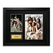 Katseye Signed Autograph Framed Music Memorabilia