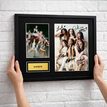 Katseye Autograph Print Wall Display
