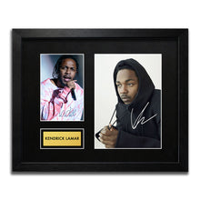 Kendrick Lamar Signed Autograph Framed Music Memorabilia