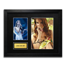 Lana Del Rey Signed Autograph Framed Music Memorabilia