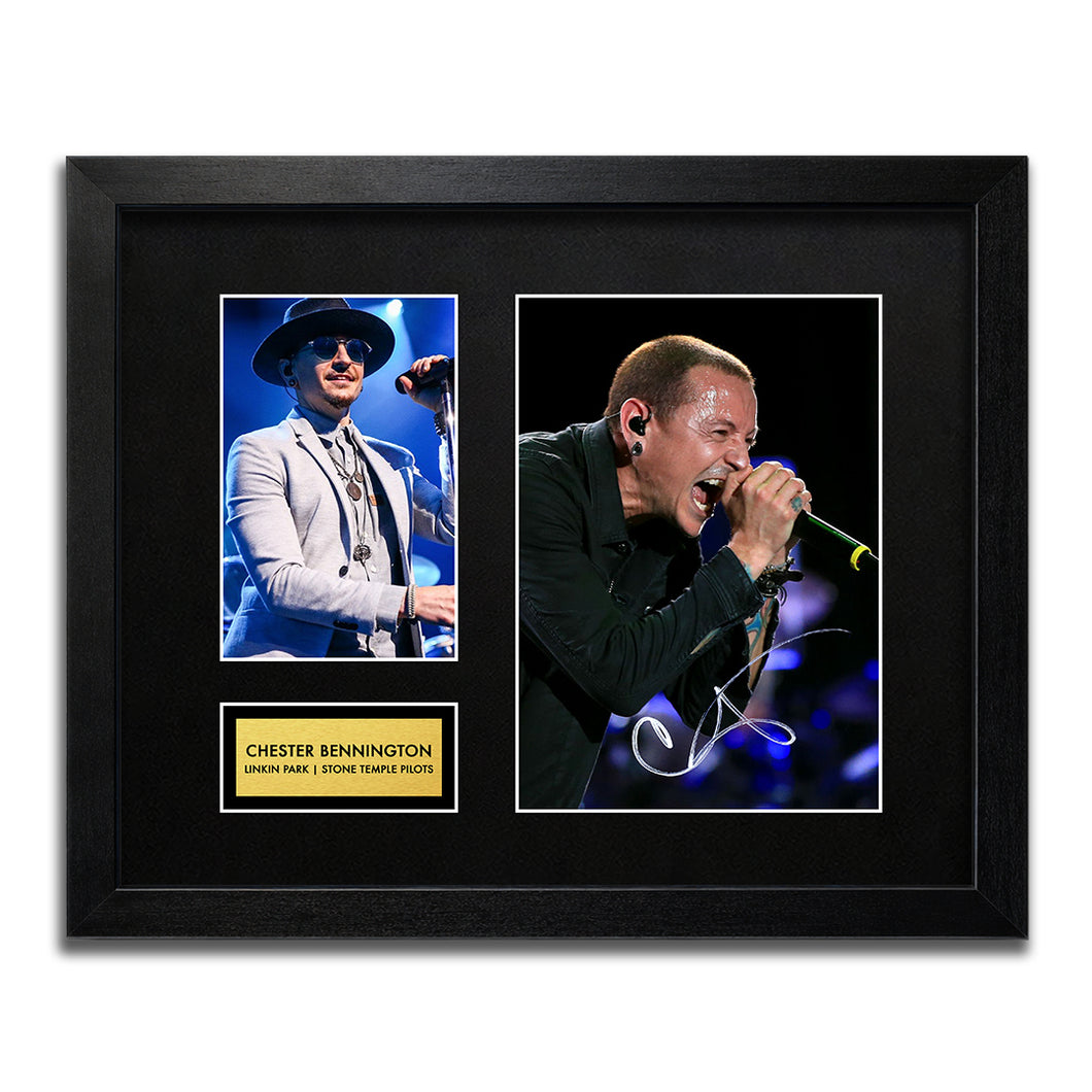 Chester Bennington | Linkin Park | Framed Autograph Music
