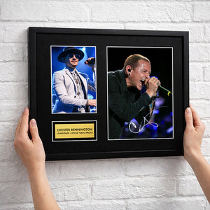 Chester Bennington | Linkin Park | Framed Autograph Music