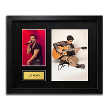 Luis Fonsi Signed Autograph Framed Music Memorabilia