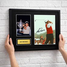 Lee Trevino - Signed Autograph Framed Golf Memorabilia