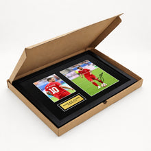 Alexis Mac Allister Liverpool Football Signed Autograph Print - Box