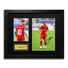 Alexis Mac Allister Liverpool Football Signed Autograph Print - WBG
