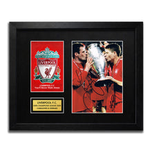 Jamie Carragher | Steven Gerrard | Liverpool FC | Football Signed Autograph Print