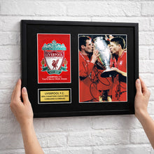 Jamie Carragher | Steven Gerrard | Liverpool FC | Football Signed Autograph Print