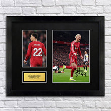 Hugo Ekitike Liverpool Football Signed Autograph Print - BBG