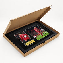 Hugo Ekitike Liverpool Football Signed Autograph Print - Box