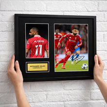 Mohamed Salah Liverpool Football Signed Autograph Print - Wall
