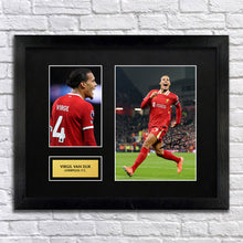Virgil Van Dijk Liverpool Football Signed Autograph Print - BBG