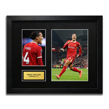 Virgil Van Dijk Liverpool Football Signed Autograph Print - WBG