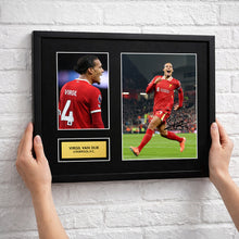 Virgil Van Dijk Liverpool Football Signed Autograph Print - Wall