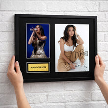 Madison Beer Autograph Print Wall Display
