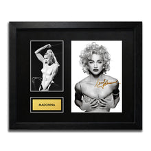 Madonna Signed Autograph Framed Music Memorabilia