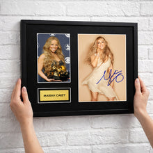 Mariah Carey Autograph Print Wall Display