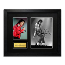 Michael Jackson Signed Autograph Framed Music Memorabilia