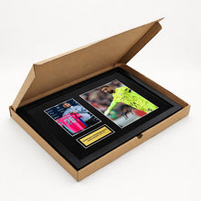 Gianluigi Donnarumma Man City Football Signed Autograph Print - Box