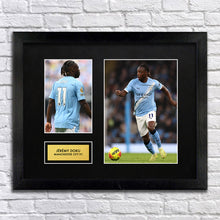 Jeremy Doku Man City Football Signed Autograph Print - BBG
