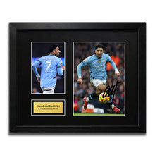 Omar Marmoush Man City Football Signed Autograph Print - WBG