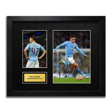 Phil Foden Man City Football Signed Autograph Print - WBG