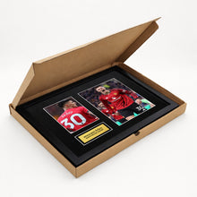 Benjamin Sesko Manchester Utd Football Signed Autograph Print - Box