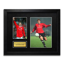 Ole Gunnar Solksjaer | Manchester United | Football Signed Autograph Print