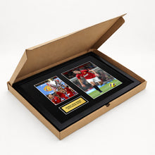 Robin Van Persie Manchester Utd Football Signed Autograph Print - Box