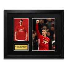 Zlatan Ibrahimovic | Manchester United | Football Signed Autograph Print