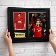 Zlatan Ibrahimovic | Manchester United | Football Signed Autograph Print