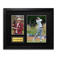 Matt Fitzpatrick - Signed Autograph Framed Golf Memorabilia