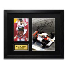 Ayrton Senna | McLaren Signed Autograph Print