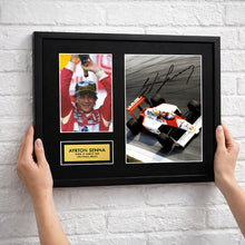 Ayrton Senna | McLaren Signed Autograph Print