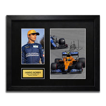 Lando Norris | McLaren Signed Autograph Print