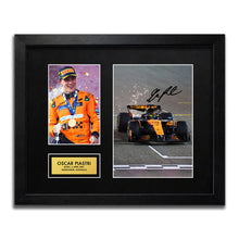 Oscar Piastri McLaren F1 Autograph Signed Poster Art Print