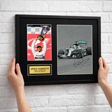 Lewis Hamilton - Mercedes AMG Petronas - Formula One F1 Autograph Signed Poster Art Print Artwork