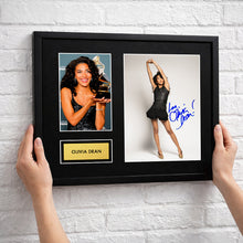 Olivia Dean Autograph Print Wall Display