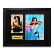 Olivia Rodrigo Signed Autograph Framed Music Memorabilia